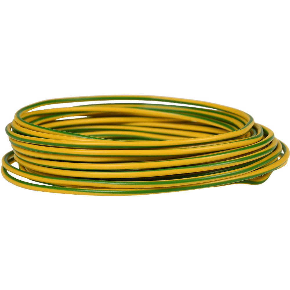 Rola conductor electric FY / H07V-U 1x2.5 mmp verde-galben 25 m