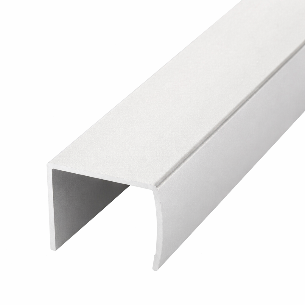 Profil rama U NLB, aluminiu anodizat mat, 3 m