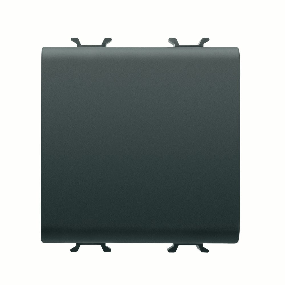 Buton revenire Gewiss Chorus Monochrome GW12171, 2 module, negru