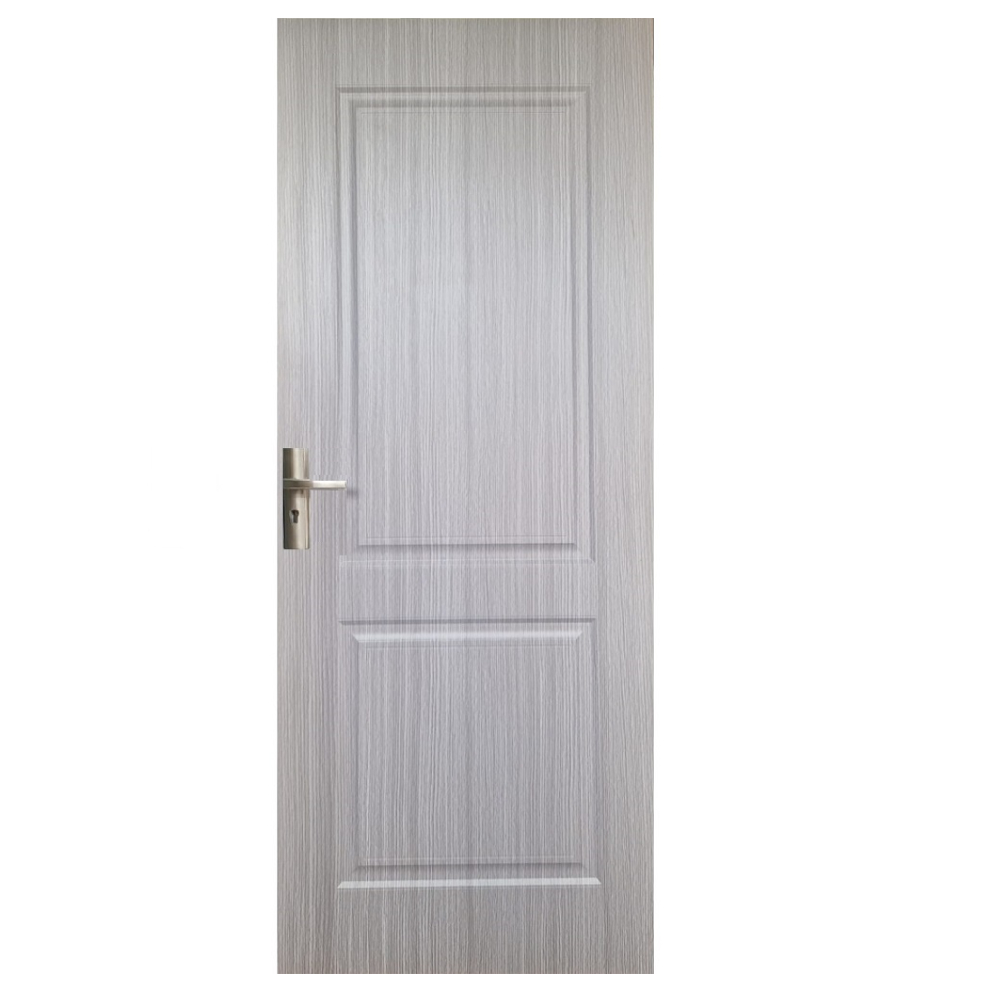 Usa interior plina Pamate U-82, reversibila, MDF, gri, toc 10 cm, 200 x 80 x 4 cm
