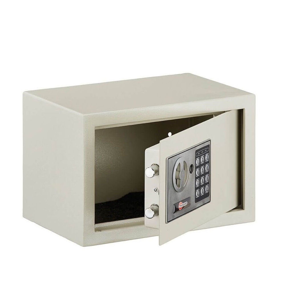 Seif cu cifru Vincennes, 2 bolturi, gri, 310 x 200 mm