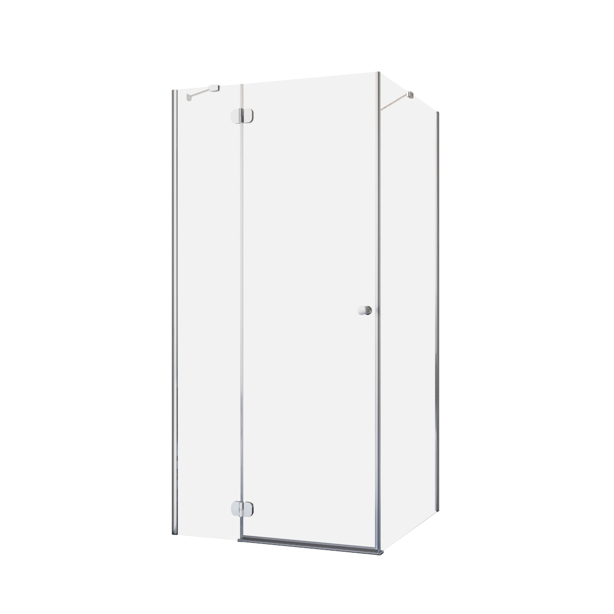Cabina dus Radaway Torrenta KDJ, montaj stanga, sticla 6 mm, transparent, 90 x 90 x 1950 cm