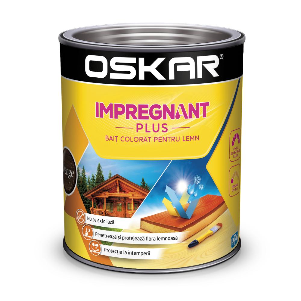 Lazura pentru lemn OSKAR Impregnant Plus, wenge, 2.5 l