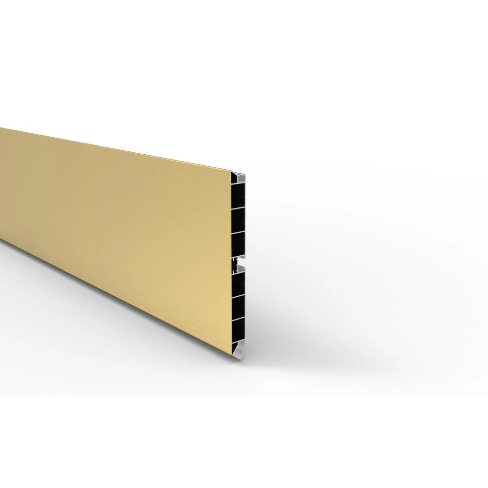 Plinta bucatarie Scilm A20, PVC, auriu, 4000 x 120 mm
