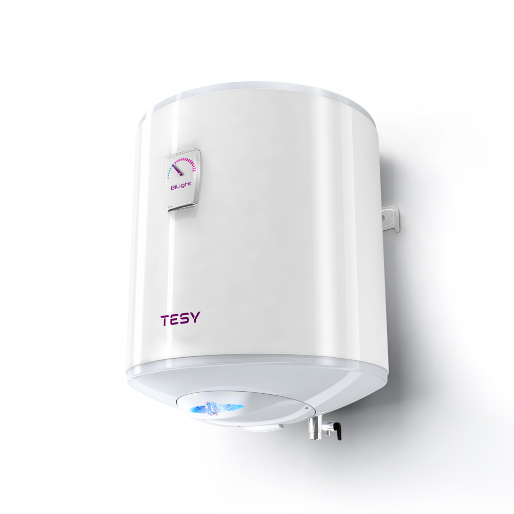 Boiler electric 50 l Tesy BiLight GCV504420B11TSR, 2000 W, vertical, fara serpentine, 1 rezervor, alb, 16.7 kg, 595 x 460 x 440 mm