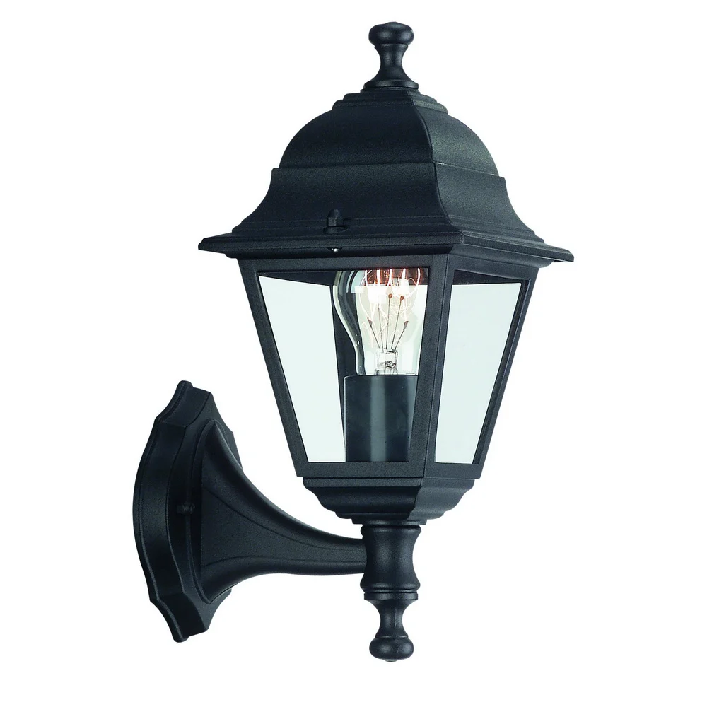 Aplica exterior Philips Lima Wall negru, 33 x 15 cm