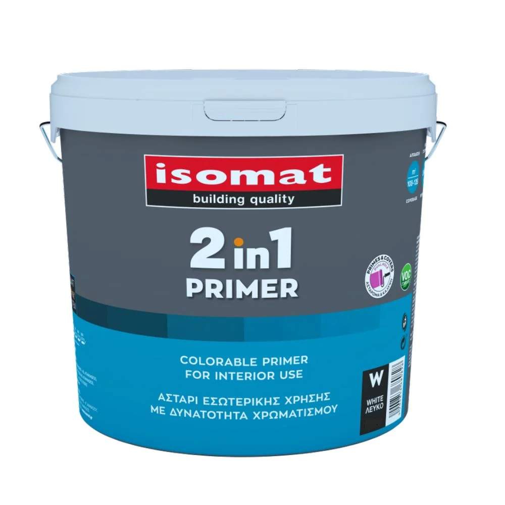 Amorsa perete Isomat White Primer 2 in 1, interior, 15 l