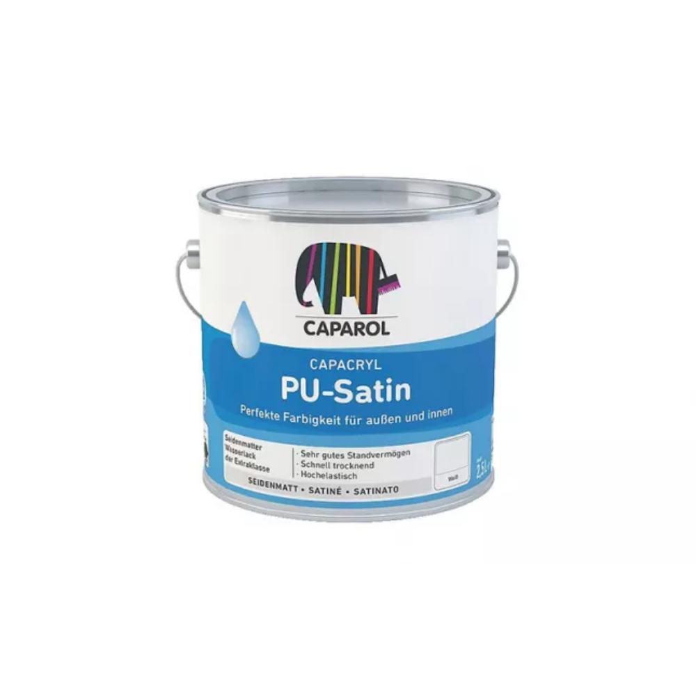 Lac PU Acrilic Universal Caparol Capacryl Satin, interior /exterior, 2.5 l