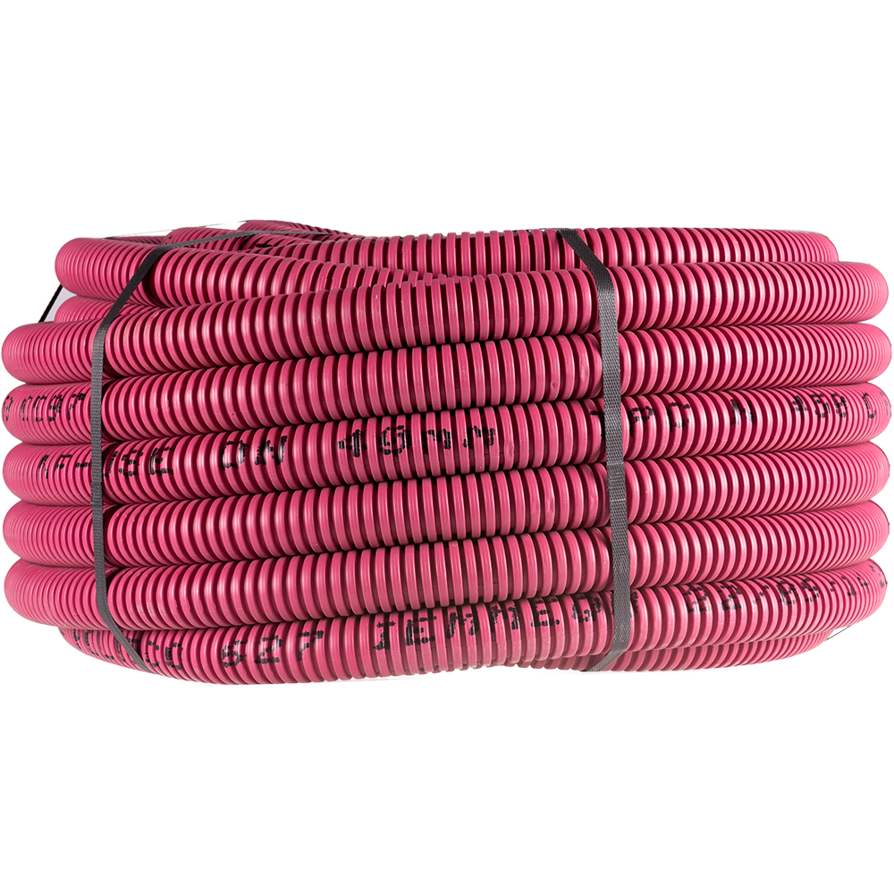 Teava de protectie corugata TehnoWorld, D 50 mm, 450N, colac 50 m