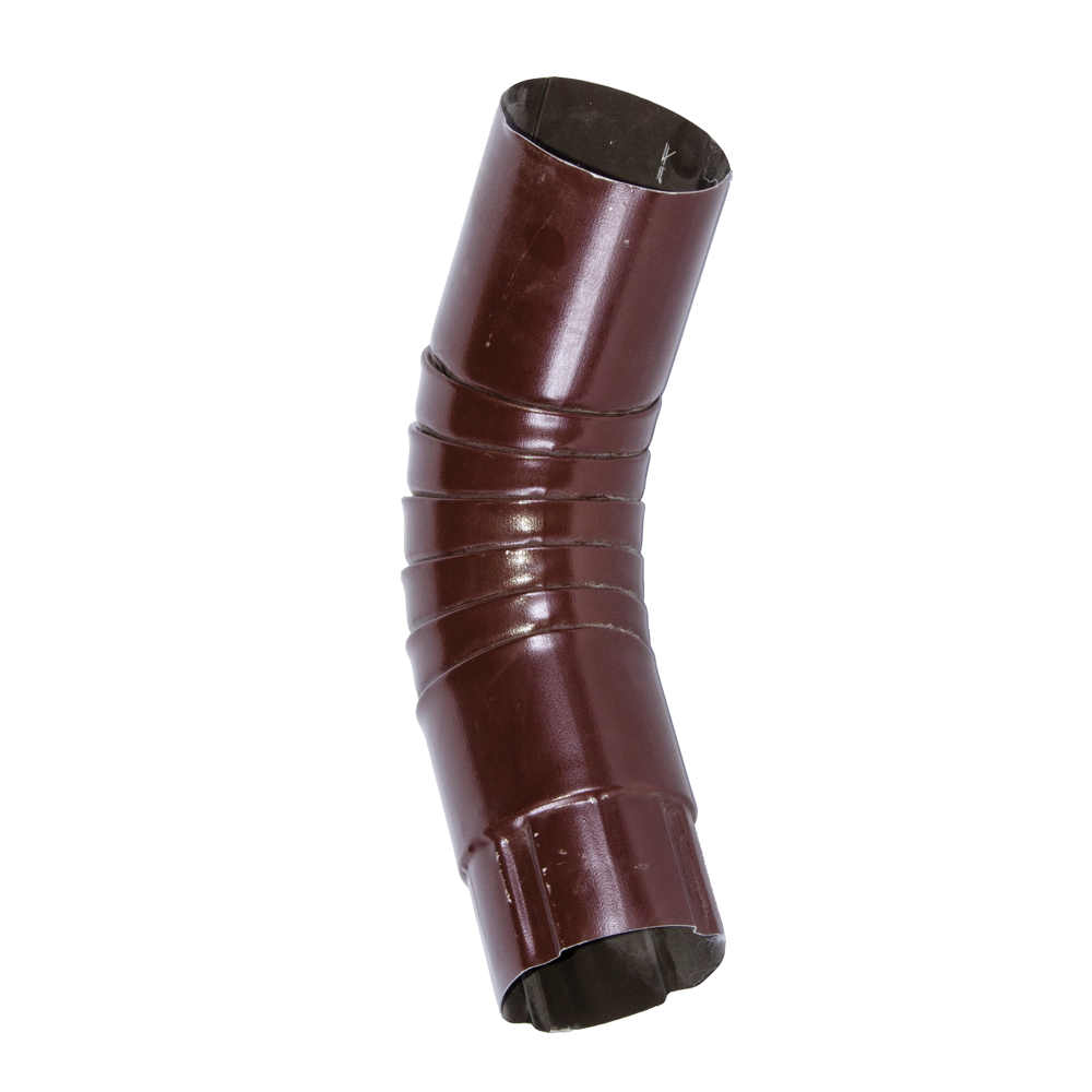 Cot tip 2 60° burlan Novatik Ronda, metal, diam. 87 mm, maro RAL 8017