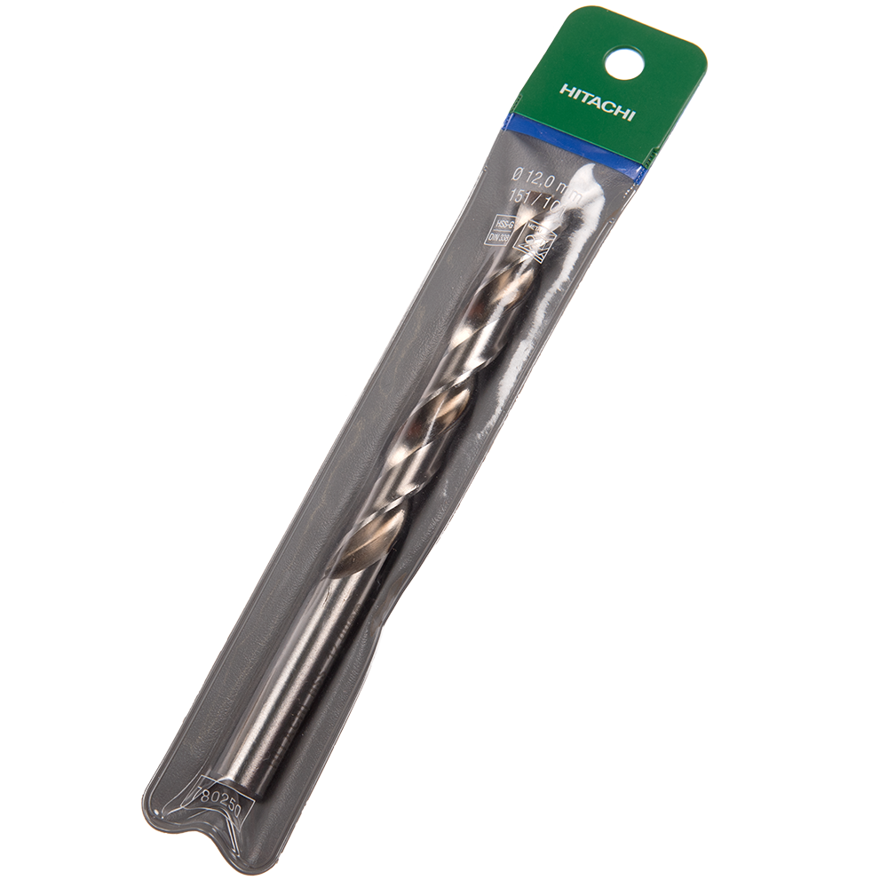 Burghiu Hikoki HSS-G, mandrina standard, pentru metal, 12 mm