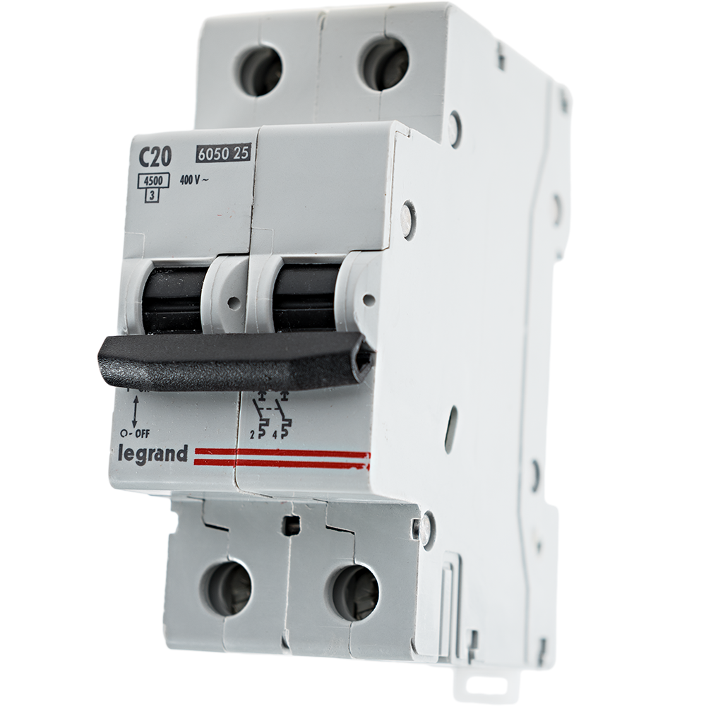 Disjunctor RX3 4500 Legrand 419698, 2P 20A