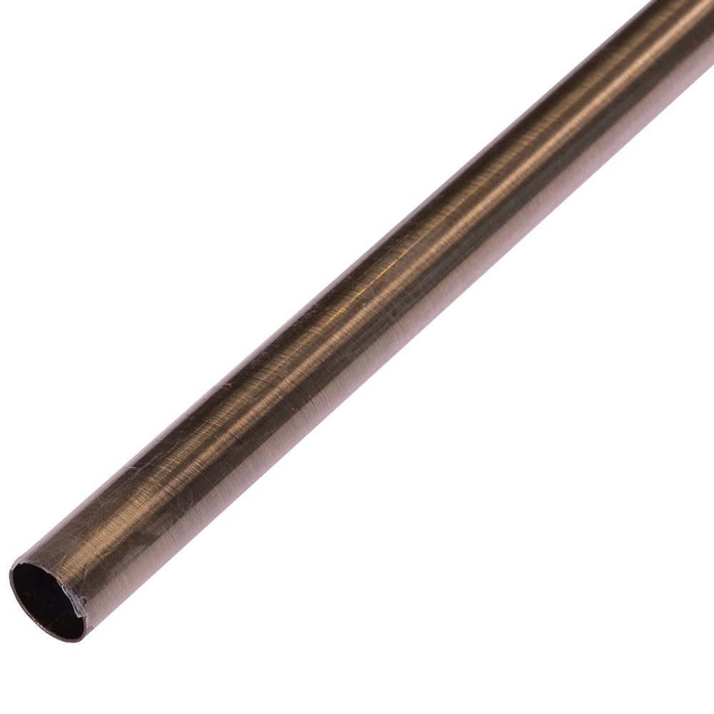 Bara galerie metal forjat, 16 mm, 200 cm, auriu antic
