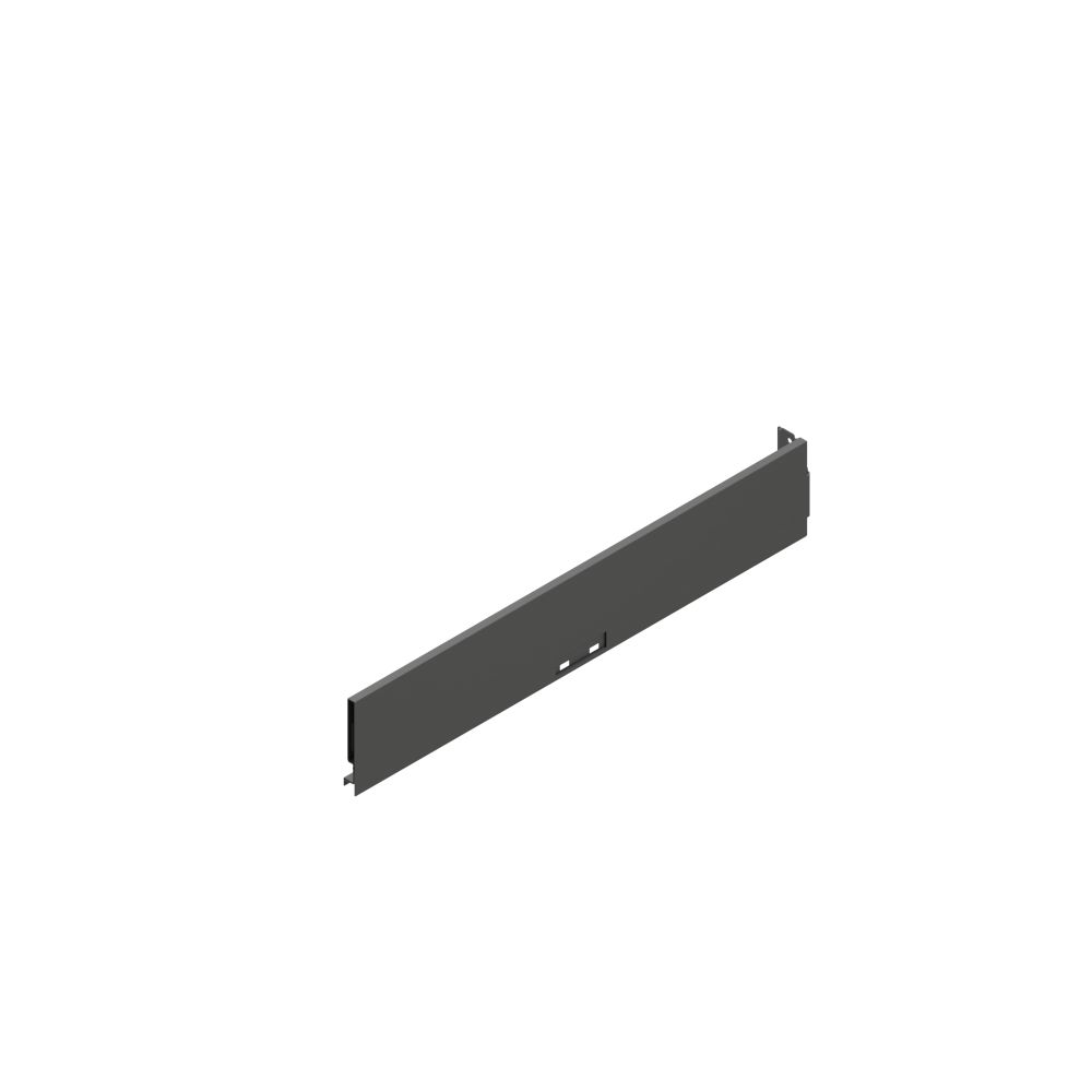 Laterala sertar Grass Vionaro V8, otel, antracit, 89 x 450 mm