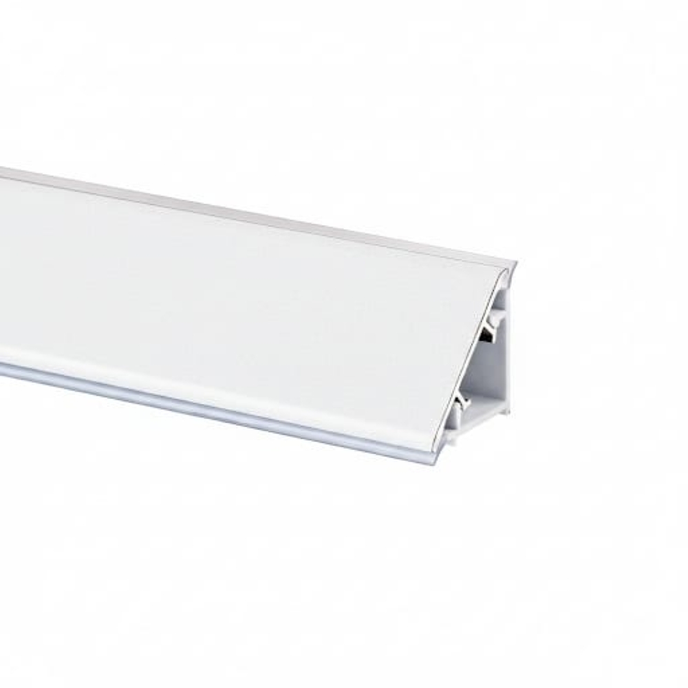 Profil inaltator NEW T, PVC cu folie HG, alb, 4 m