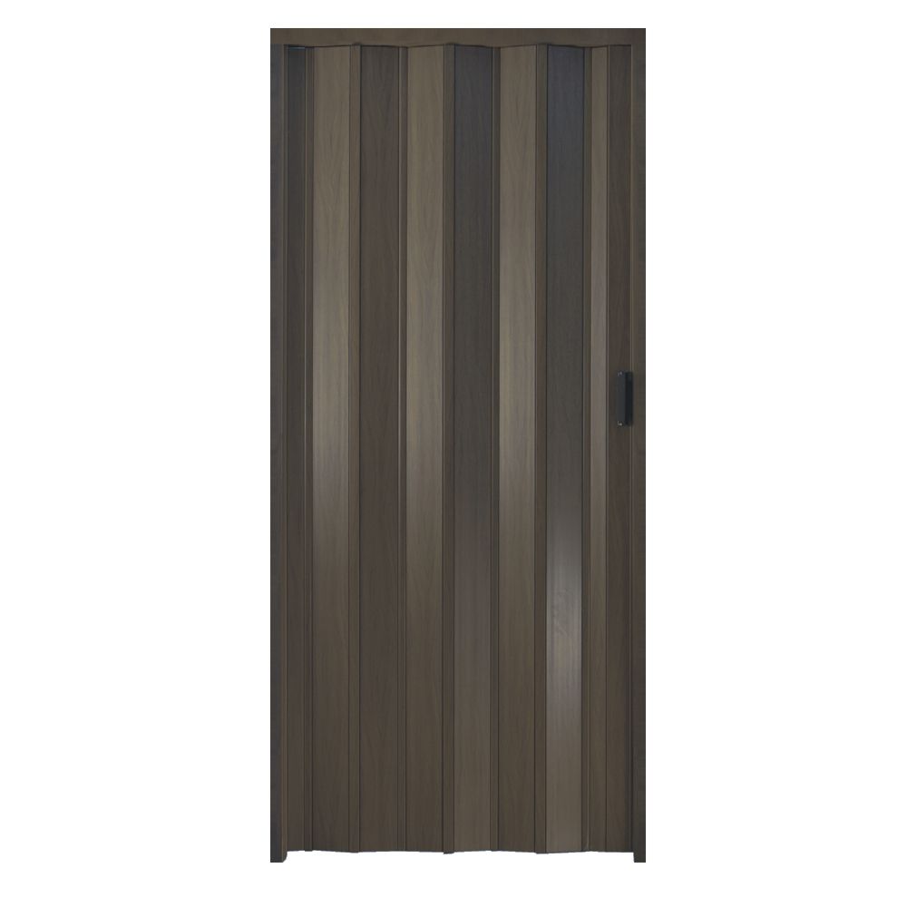 Usa plianta din PVC Lamina, decor wenge, 203 x 82 cm