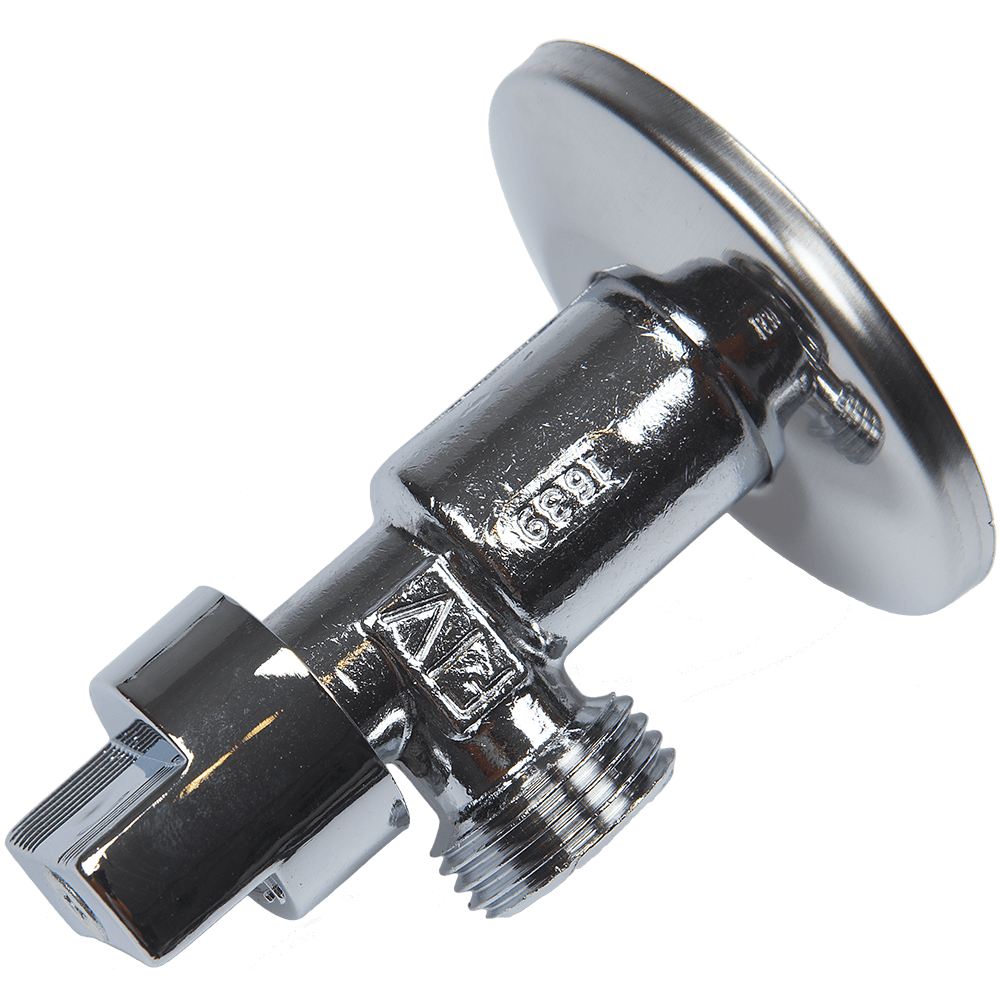 Robinet coltar, filet exterior - exterior, alama, crom, 1/2'', 1/2''