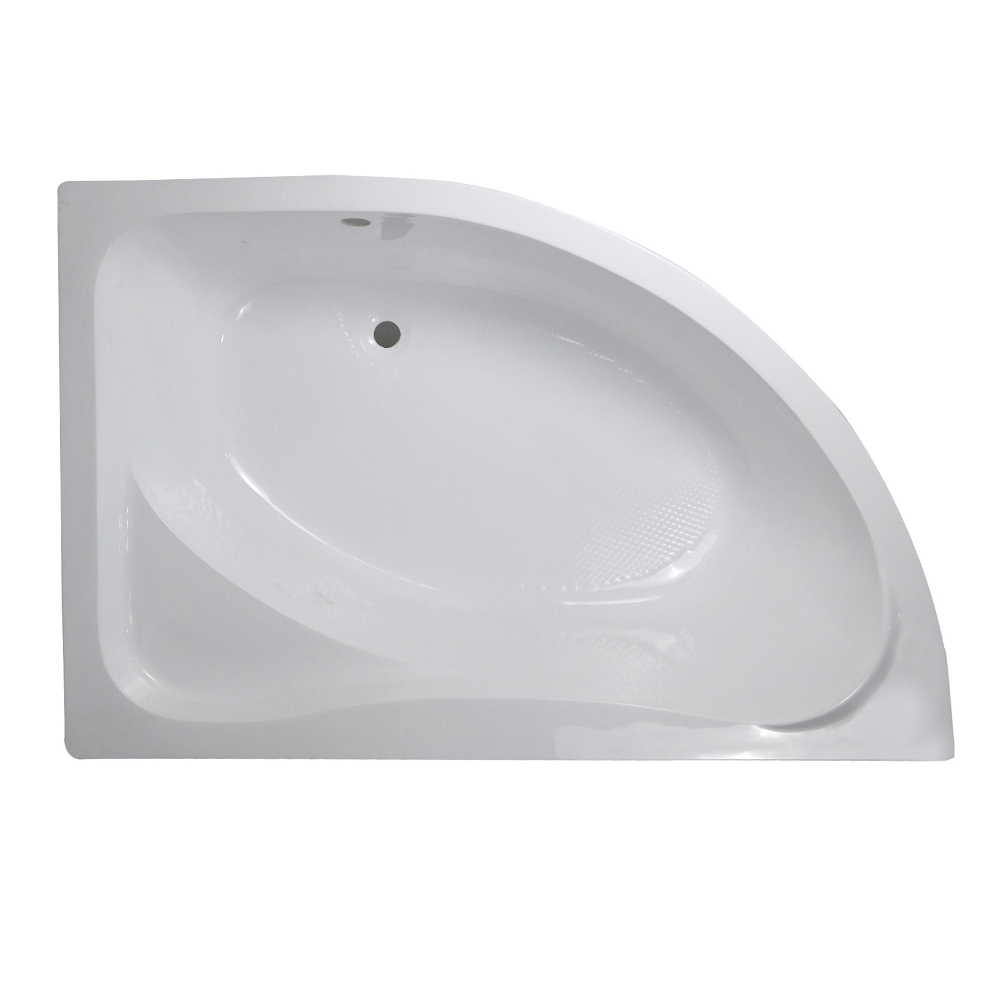 Cada de baie Regata Bella + suport si masca, acril, alb, dreapta, 150 x 100 x 40.5 cm