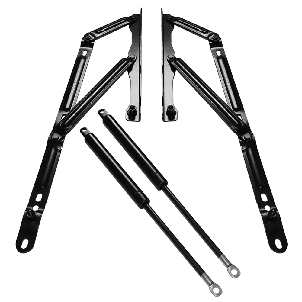 Sistem rabatare somiere 750 N, metal, negru