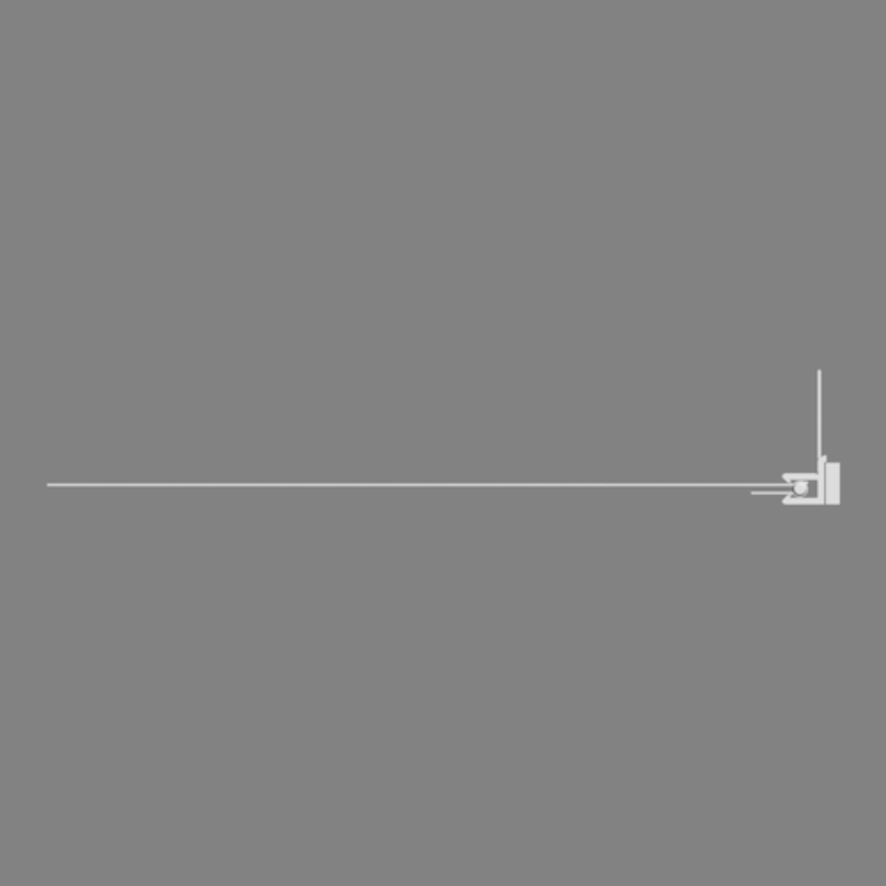 Profil pentru ferestre Ejot, PVC, 2.4 m