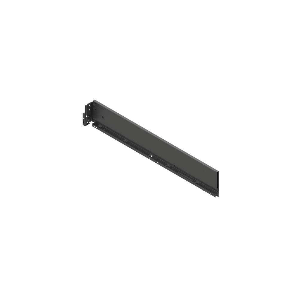 Laterala sertar Grass Vionaro V8, otel, antracit, rectangular, 89 x 500 mm
