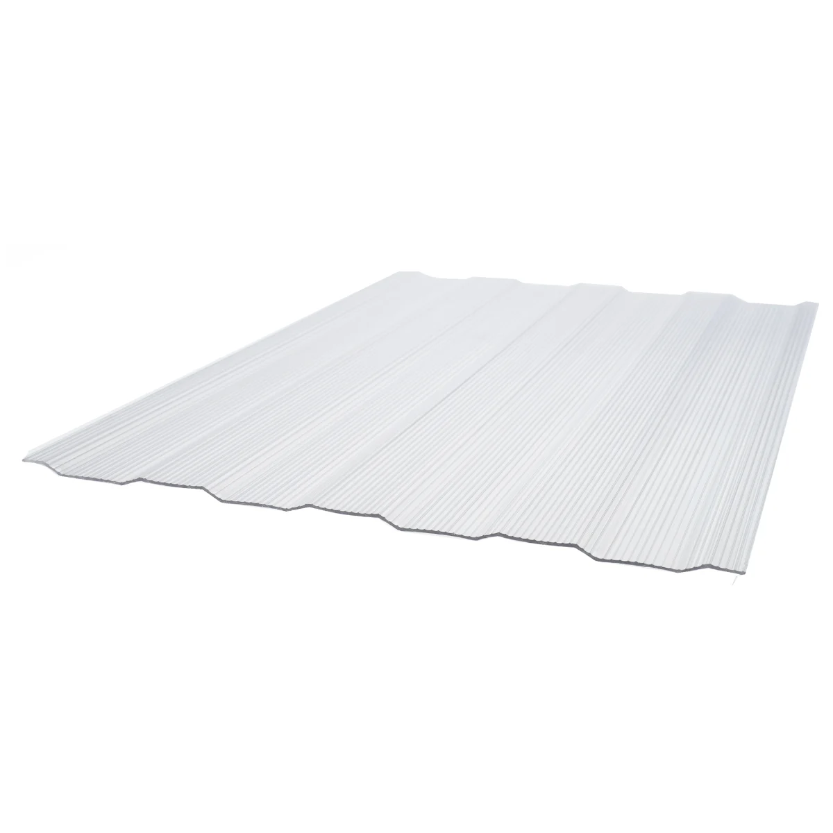 Rola policarbonat solid pentru gard Polyplast Puls, transparent, 1.26 x 10 m