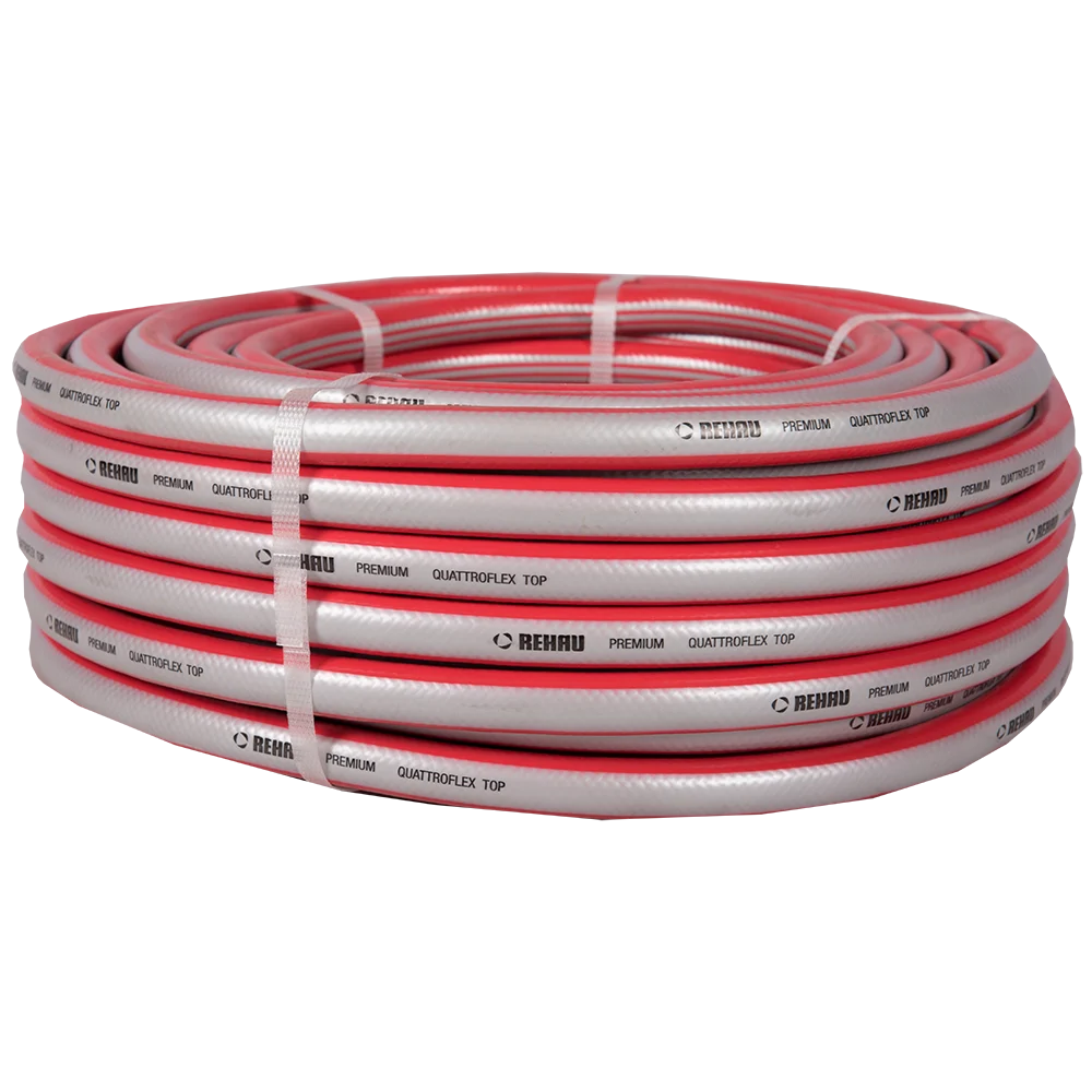 Furtun Rehau Quatroflex 1/2, cauciuc, 30 m