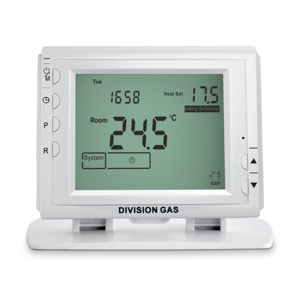 Termostat de ambient Division Gas 908 RF, digital, programabil wireless