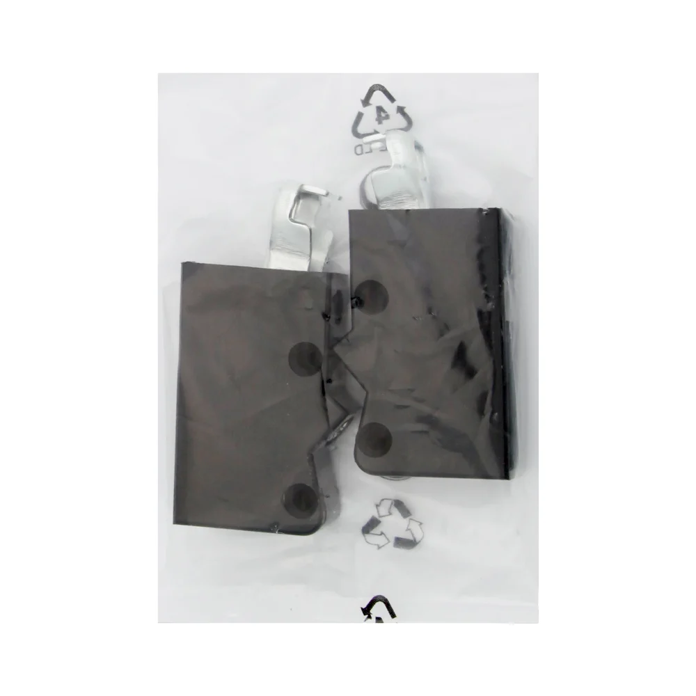 Set dispozitive pentru suspendarea corpurilor de mobilier, negre, set 2 bucati