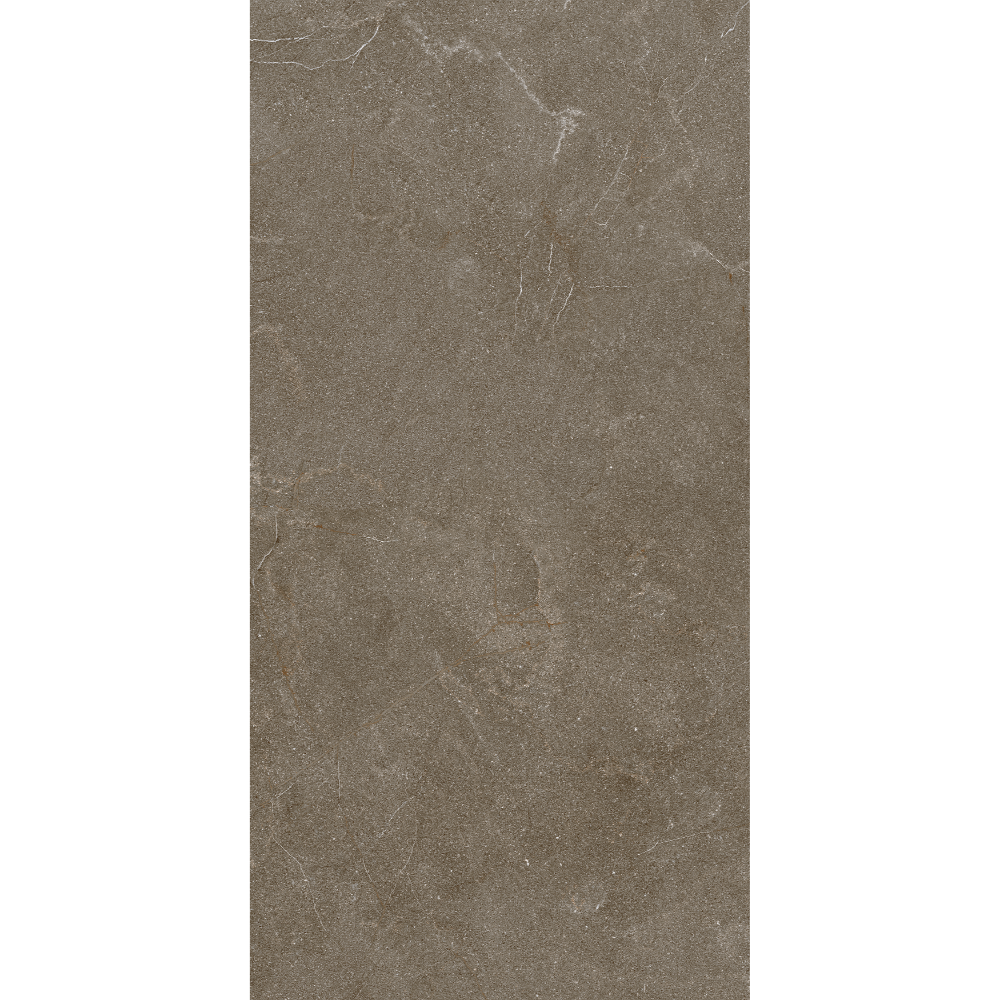 Gresie exterior/interior Kai Stoneline Brown, portelanata, rectificata, mata, pasta alba, PEI 4, R9-10, 60 x 120 cm