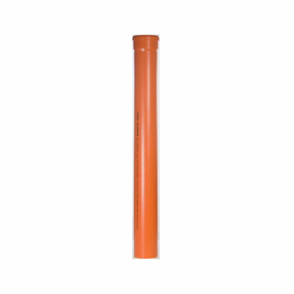 Teava PVC SN4 Valrom, canalizare exterioara, cu mufa si garnitura, diametru 200 mm, 3 m