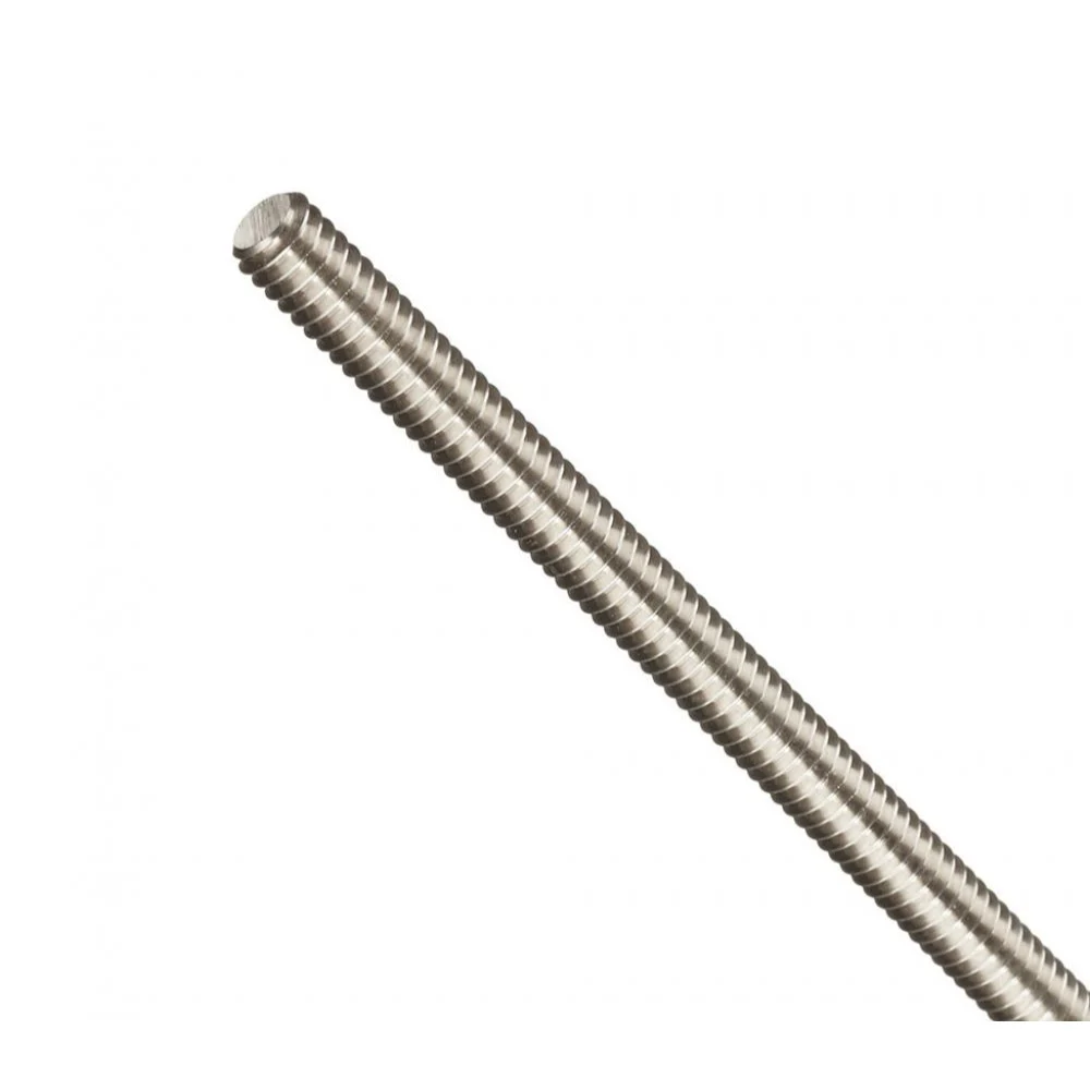 Tija filetata, inox, 12 x 1000 mm