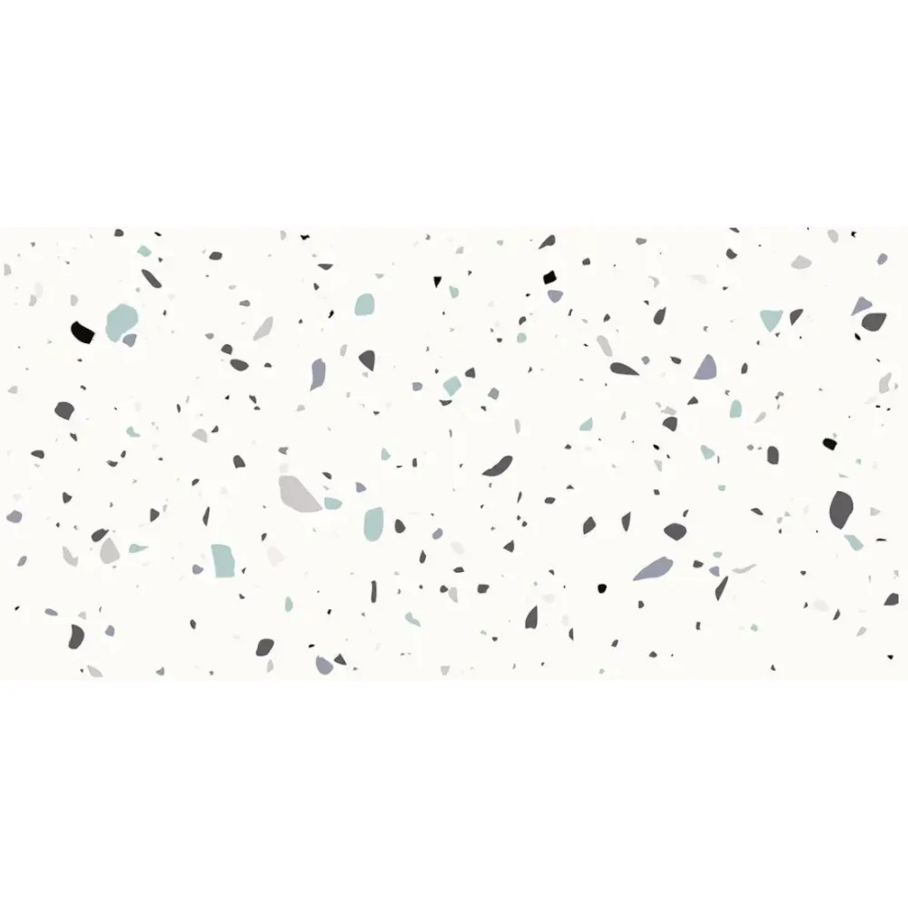 Faianta baie / bucatarie Cesarom Trendy, rectificata, multicolor, mat, decor ciment, 60 x 30 cm
