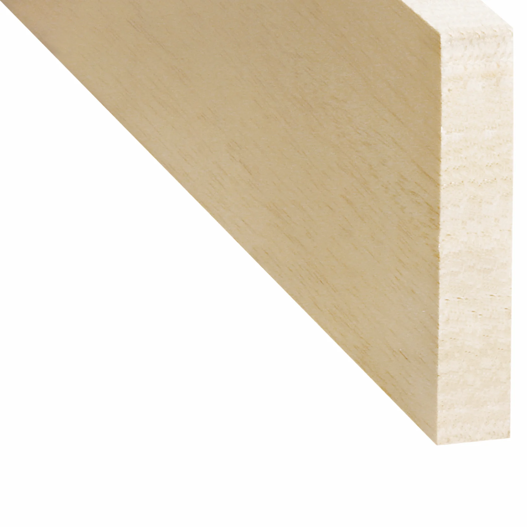 Rigla lemn balsa Deli Home, 1000 x 20 x 100 mm
