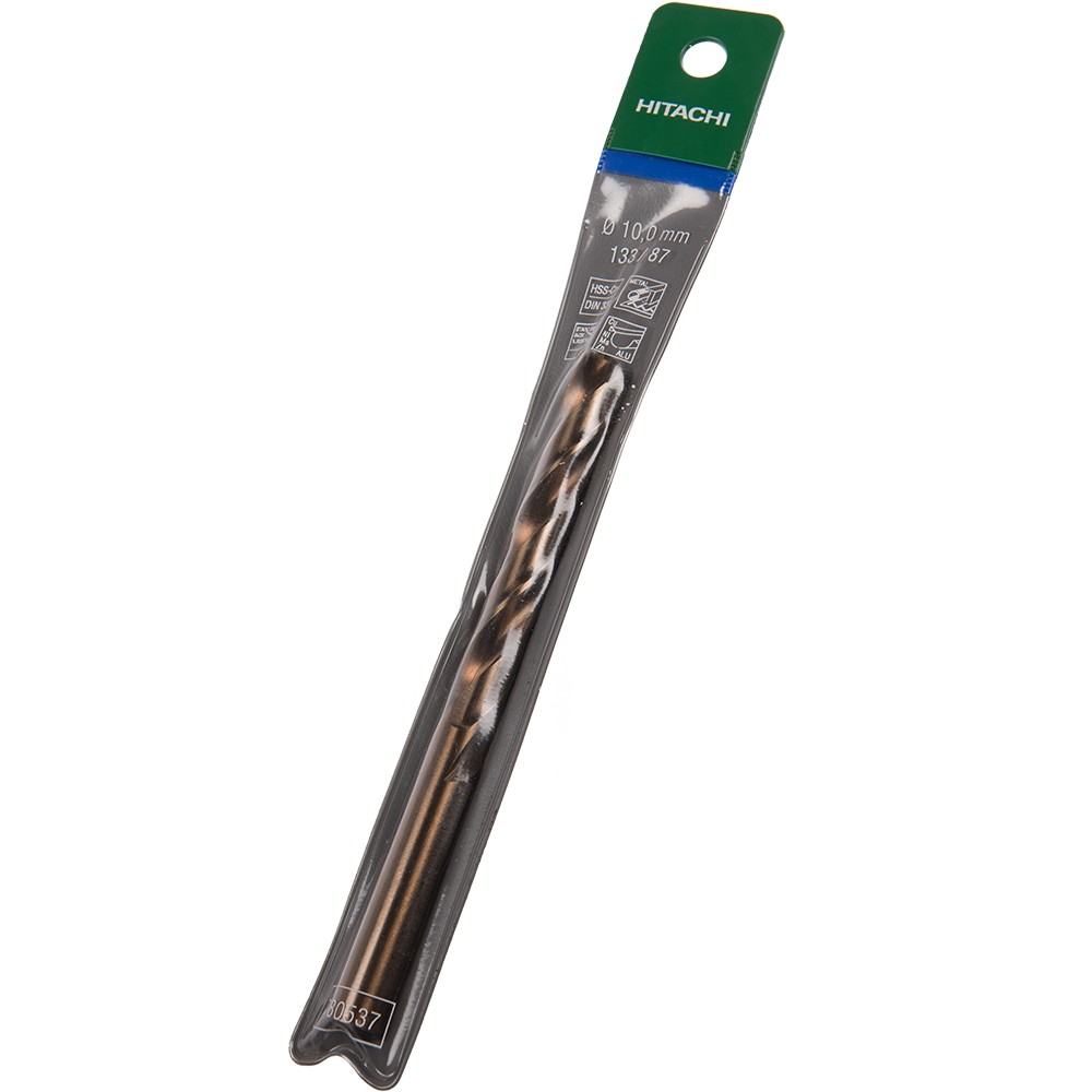 Burghiu Hikoki HSS-Co, mandrina standard, pentru metal, 10 mm