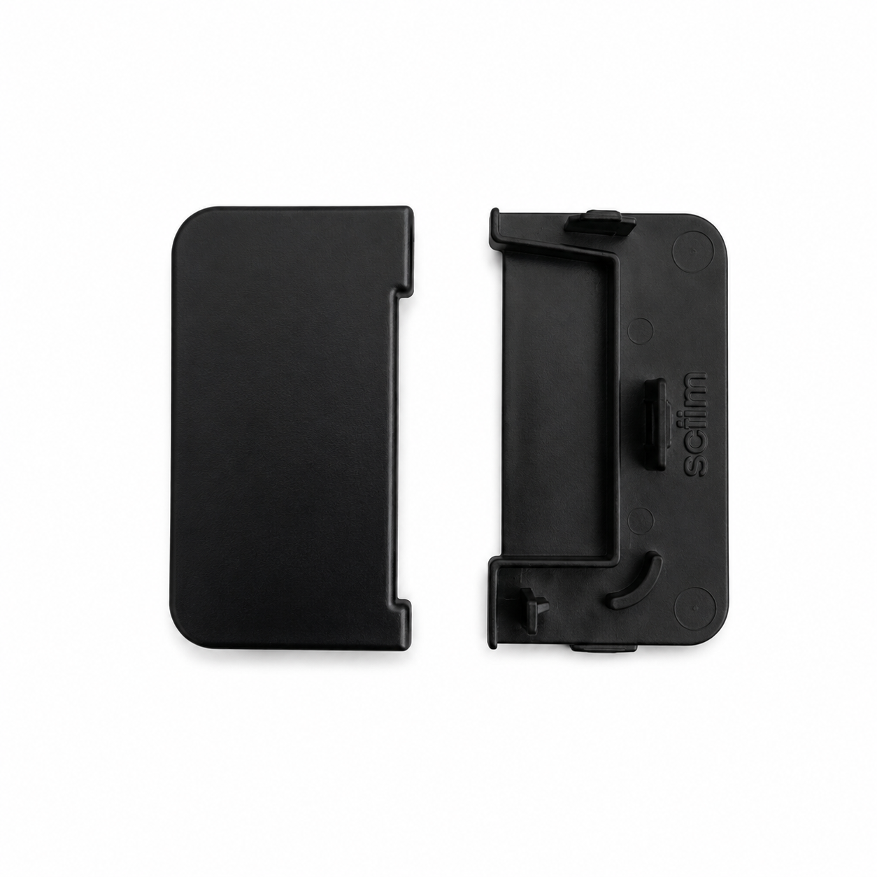Set terminatie stanga/dreapta profil Gola 8401, plastic, negru