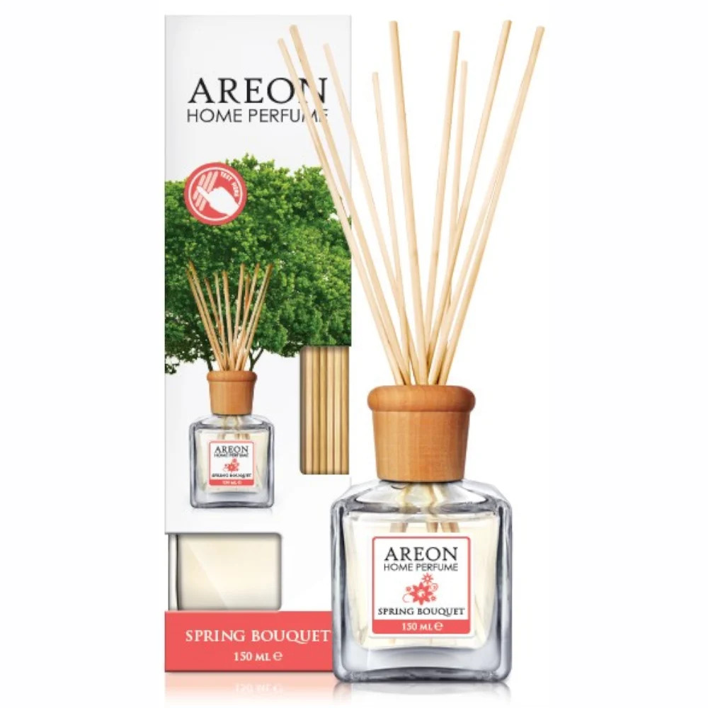 Odorizant cu betisoare Areon Home Perfume, Spring Bouquet, 150 ml
