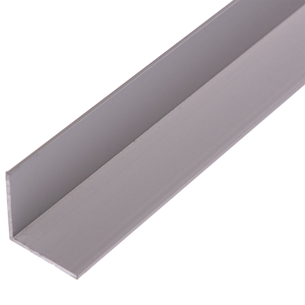 Cornier laturi egale, aluminiu, 25 x  25 x 1,5 mm, L 1 m