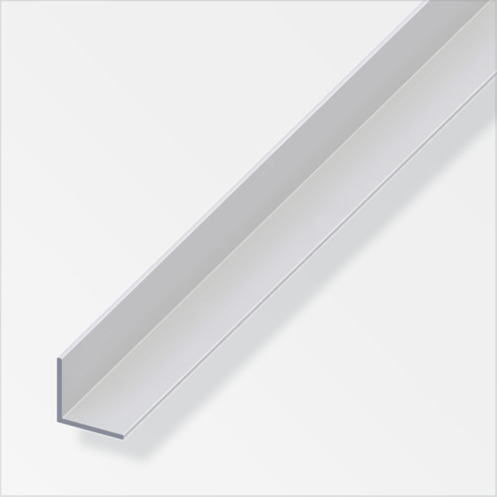 Cornier laturi egale aluminiu eloxat 20 x 20 x 1.5 mm, L 1 m