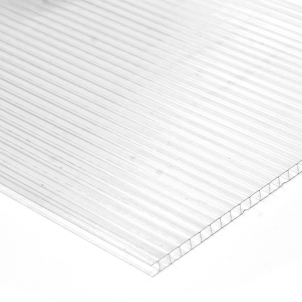 Placa din policarbonat celular, transparent, 6 x 2,10 m x 10 mm, ESP