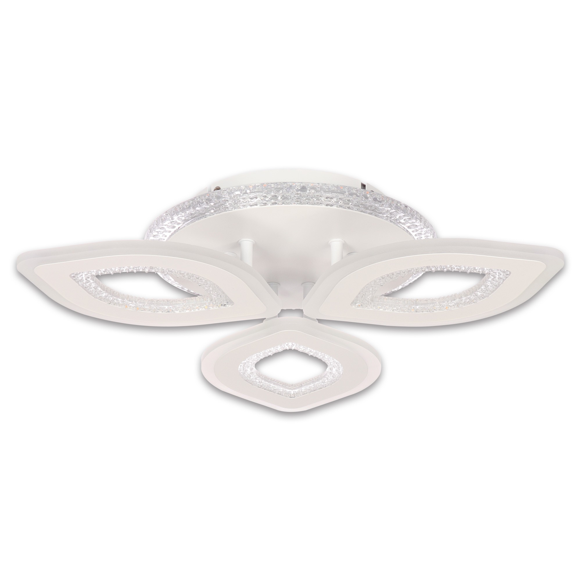 Plafoniera LED Doris,functie inteligenta WI-FI, 3 x 74 W, 46 x 46 x 9 cm