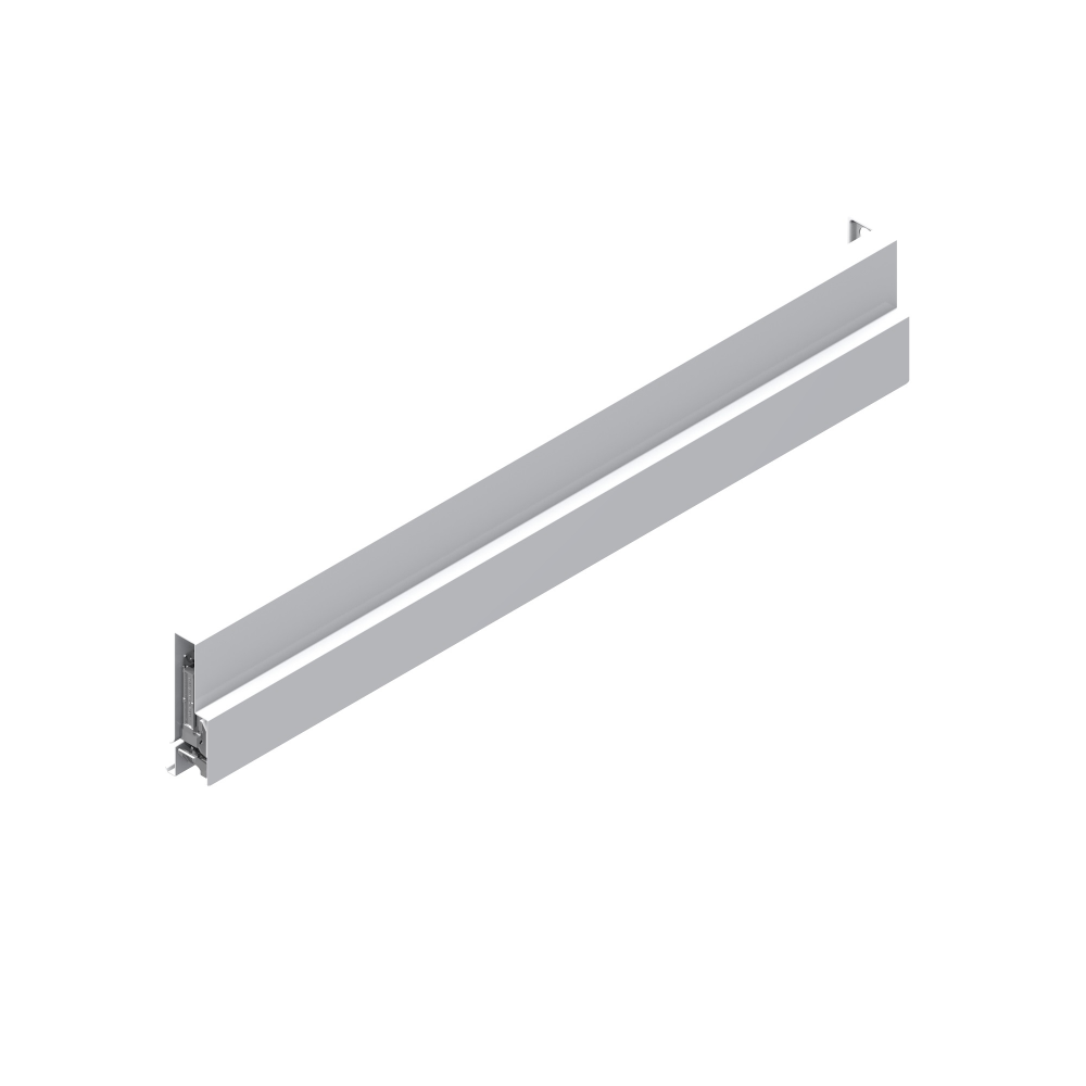 Laterala dreapta Nova Pro Scala Ice, otel, alb, 90 x 400 mm