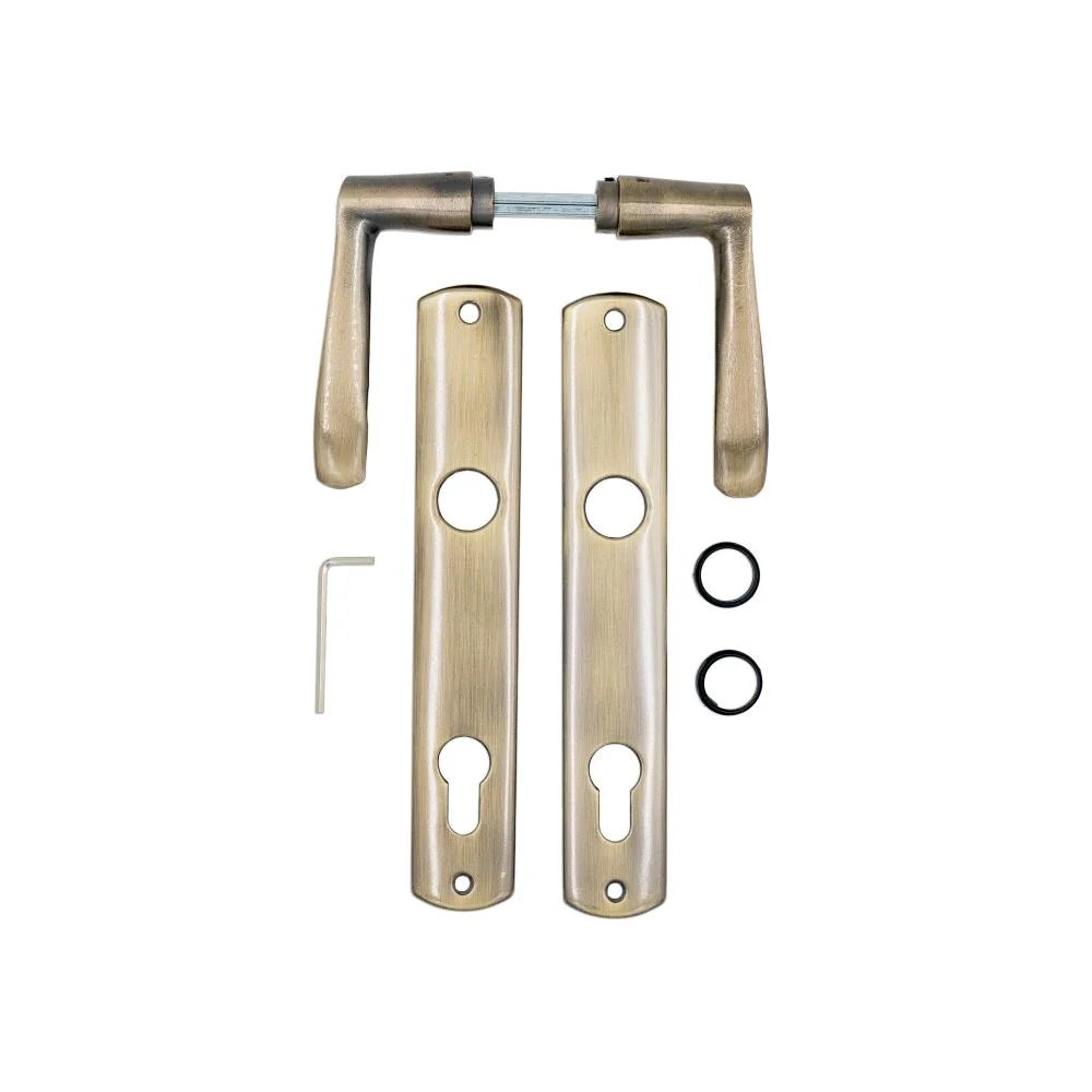 Maner tip sild pentru cilindru, aluminiu, alama, 90 mm