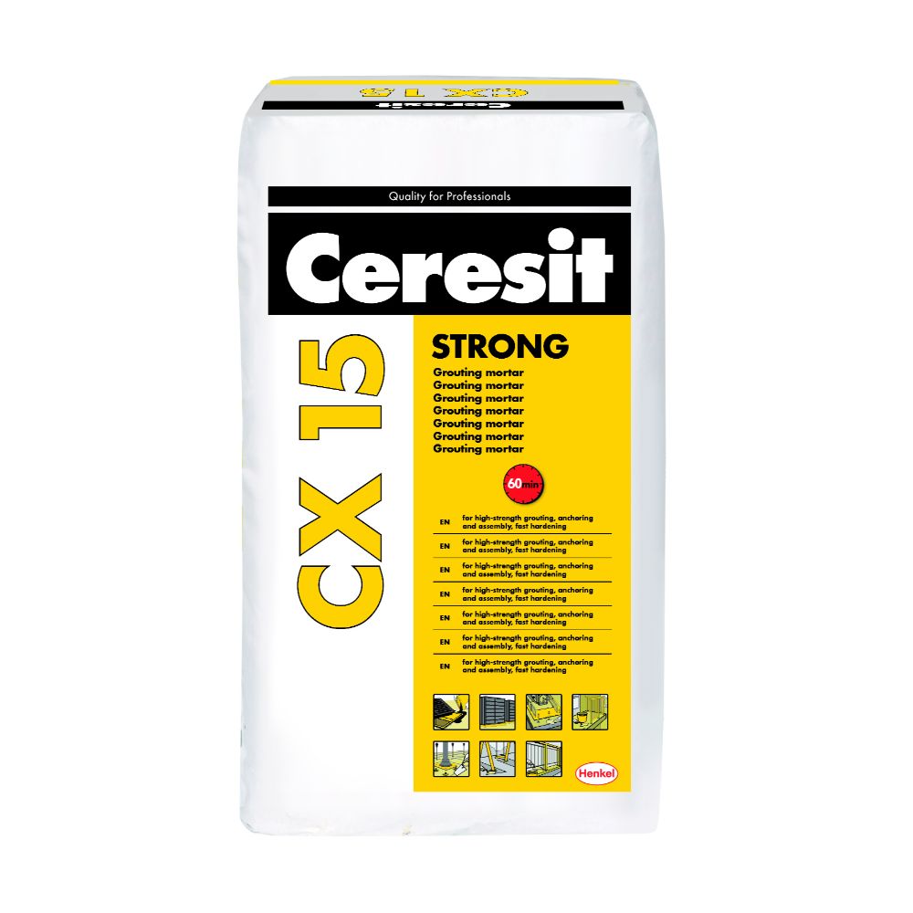 Mortar lucrari de fixare si umplere goluri Cersit CX 15, interior/exterior, 25 kg
