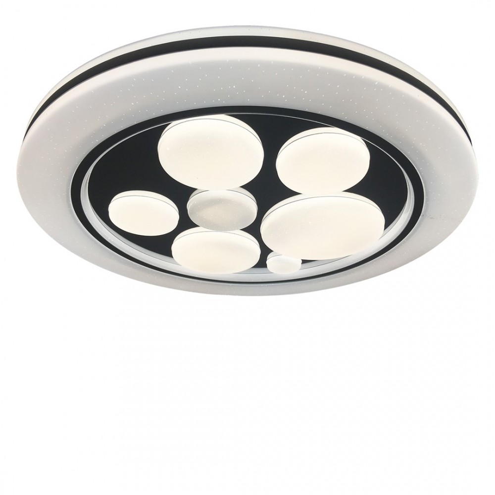 Plafoniera LED Bubbles 61952, 48 W, alb/gri, 49 cm