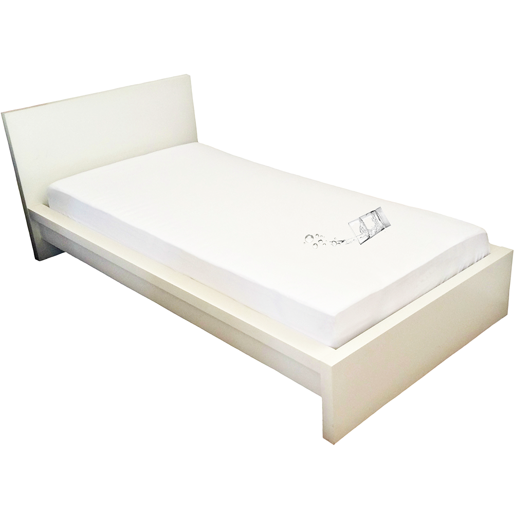 Husa saltea impermeabila  cu elastic Home Still, bumbac 100%, 100 x 200 cm
