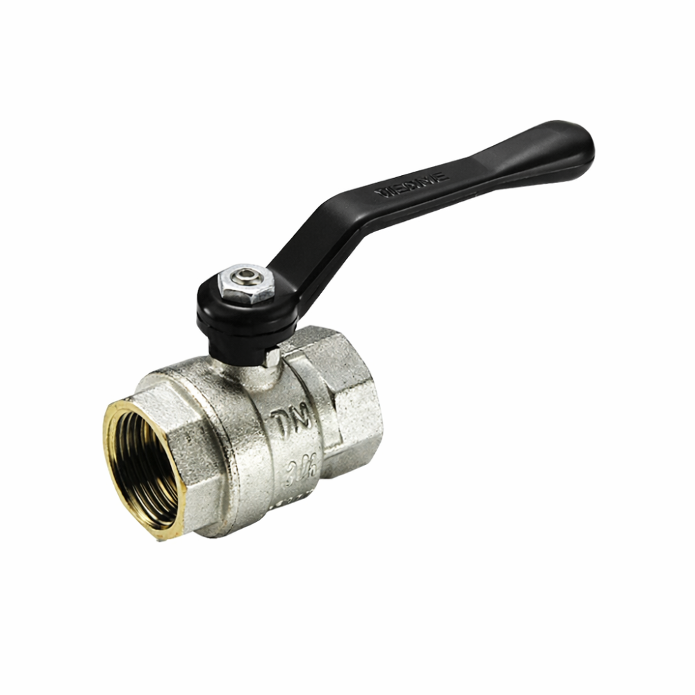Robinet de trecere cu bila Tiemme Scirocco, filet interior-interior, alama, racord 1 1/2