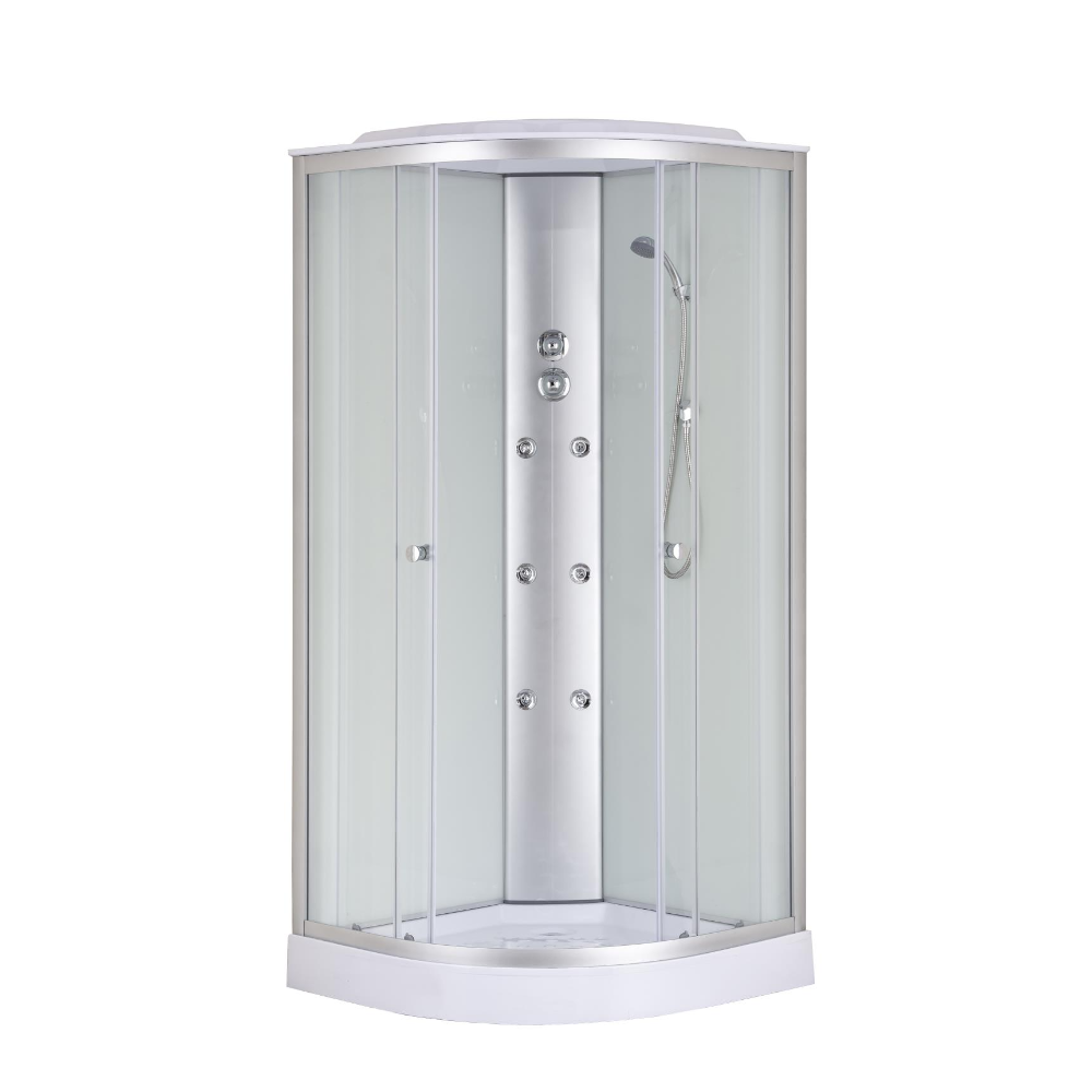 Cabina Hidromasaj Sanotechnik TM01, sticla 4mm, 6 duze, 90 x 90 x 215 cm