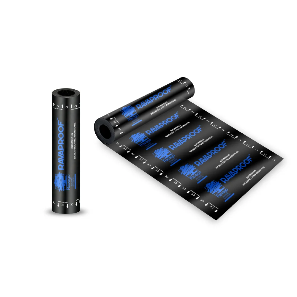 Membrana bituminoasa Rava Proof Sapphire, armatura din fibra de sticla, finisaj cu ardezie, 3.5 kg/mp, 10 mp/rola