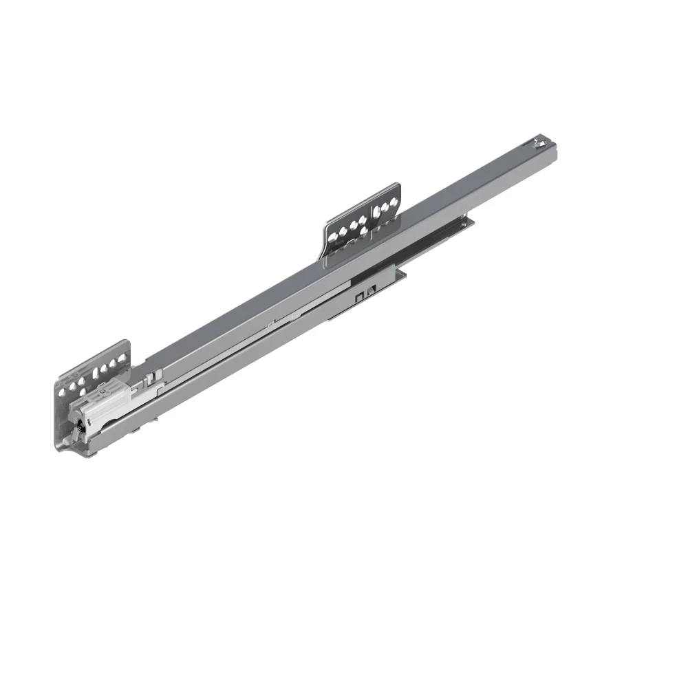 Glisiera stanga Nova Pro Soft Close, otel, gri, max. 40 kg, 400 mm